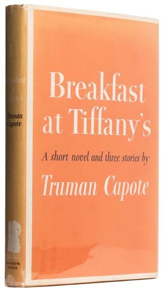  CAPOTE, Truman (1924-1984). Breakfast at Tiffanys. A Short...
