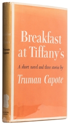  CAPOTE, Truman (1924-1984). Breakfast at Tiffany's. A Short...