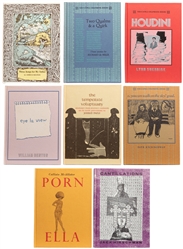  [CAPRA PRESS]. Group of 8 Signed Books from the “Yes! Capra...