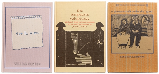  [CAPRA PRESS]. Group of 8 Signed Books from the “Yes! Capra...