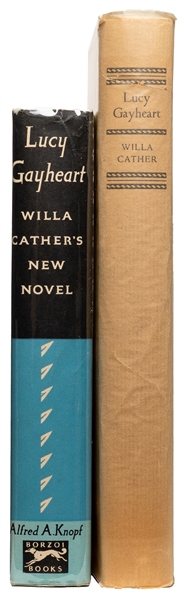  CATHER, Willa (1873-1947). First Trade Edition and First Si...
