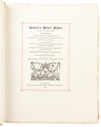  [CHILDREN'S AND ILLUSTRATED BOOKS]. [BEWICK, Thomas (1753-1...