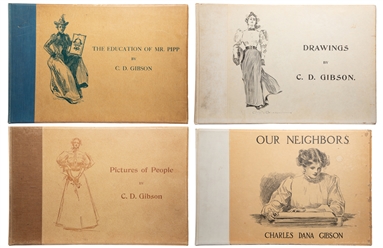  [CHILDREN'S AND ILLUSTRATED BOOKS]. [GIBSON, Charles Dana (...