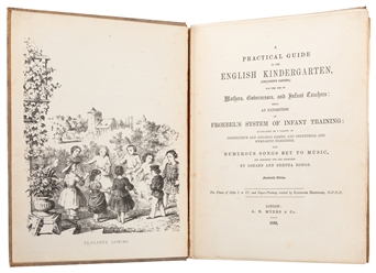  [CHILDREN'S AND ILLUSTRATED BOOKS]. RONGE, Johann and Berth...