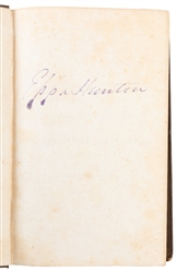  [CIVIL WAR]. [HUNTON, Eppa (1822-1908), his copy]. CAMPBELL...