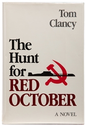  CLANCY, Tom (1947-2013). The Hunt for Red October. Annapoli...