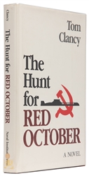  CLANCY, Tom (1947-2013). The Hunt for Red October. Annapoli...