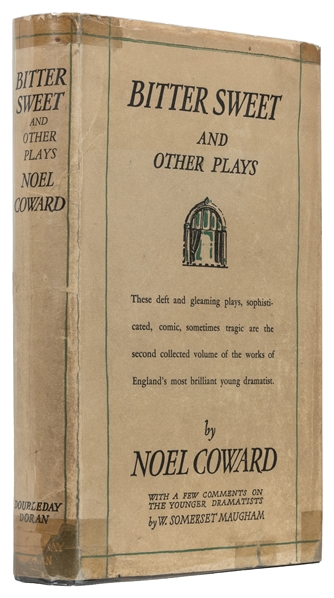 COWARD, Noel (1899-1973). Bitter Sweet and Other Plays… Wit...