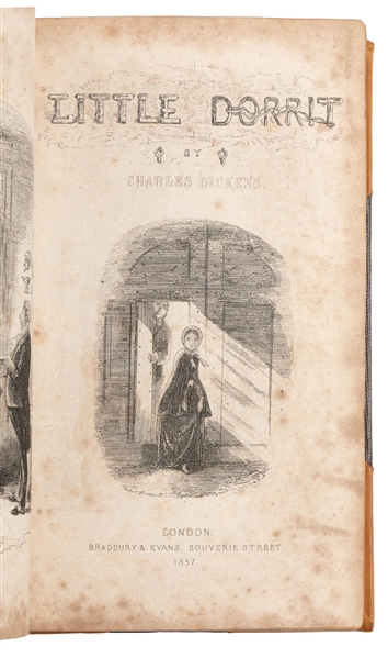  DICKENS, Charles (1812-1870). Little Dorrit. With Illustrat...