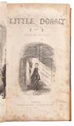 DICKENS, Charles (1812-1870). Little Dorrit. With Illustrat...