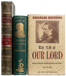  DICKENS, Charles (1812-1870). Trio of First Editions, inclu...