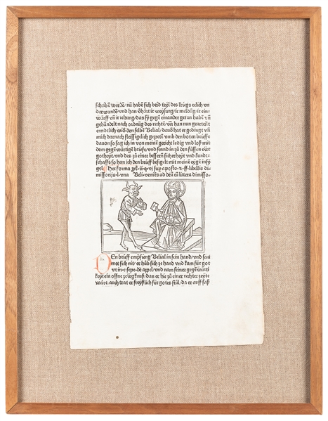  [EARLY PRINTING]. [JACOBUS DE TERAMO PALLADINUS (1349-1417)...