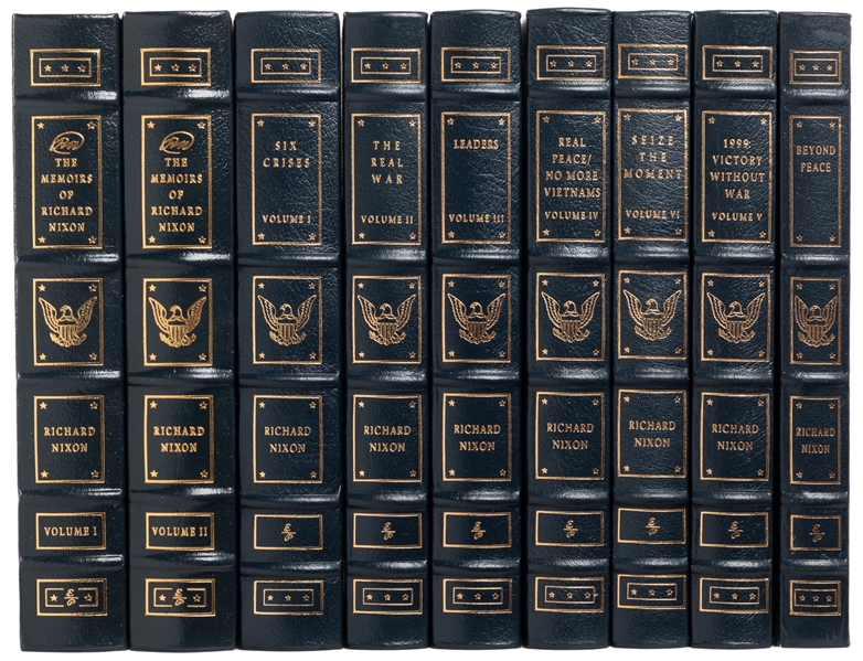  [FINE BINDINGS]. [EASTON PRESS]. NIXON, Richard M. (1913-19...