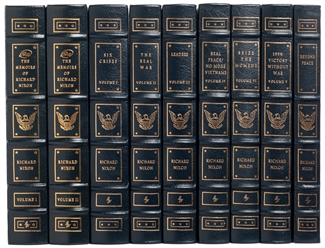  [FINE BINDINGS]. [EASTON PRESS]. NIXON, Richard M. (1913-19...