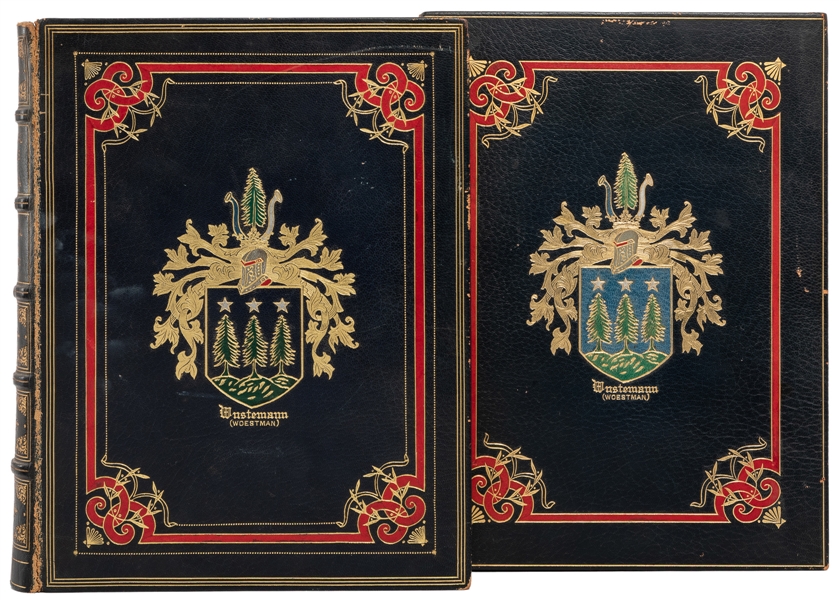  [FINE BINDINGS]. [GENEALOGY]. Armorial Families of America....