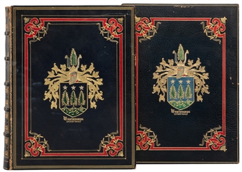  [FINE BINDINGS]. [GENEALOGY]. Armorial Families of America....