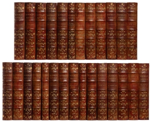  [FINE BINDINGS]. SCOTT, Sir Walter (1771-1832). The Waverle...