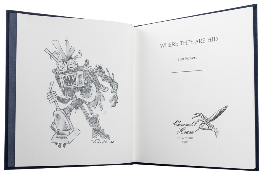  [FINE PRESS BOOKS]. [CHARNEL HOUSE]. POWERS, Tim (b. 1952)....