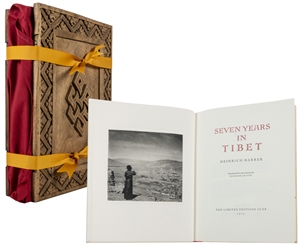  [FINE PRESS BOOKS]. [LIMITED EDITIONS CLUB]. HARRER, Heinri...