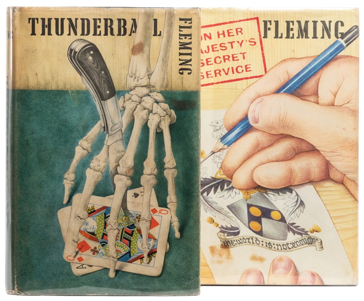  FLEMING, Ian (1908-1964). Pair of First Trade Editions of J...