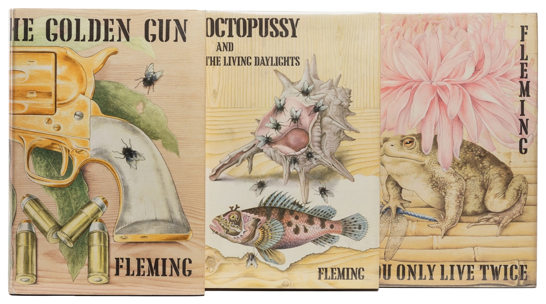  FLEMING, Ian (1908-1964). Trio of First Edition James Bond ...