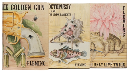  FLEMING, Ian (1908-1964). Trio of First Edition James Bond ...
