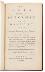  [FORE-EDGE PAINTING]. The Acts of the Days of the Son of Ma...