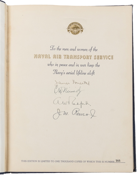  [FORRESTAL, James (1892-1949), NIMITZ, Chester W. (1885-196...