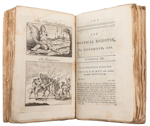  [FRANKLIN, Benjamin (1706-1790), attributed to]. [ALMON, Jo...
