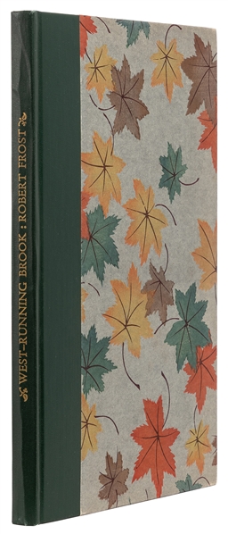  FROST, Robert (1874-1963). West-Running Brook. New York: He...
