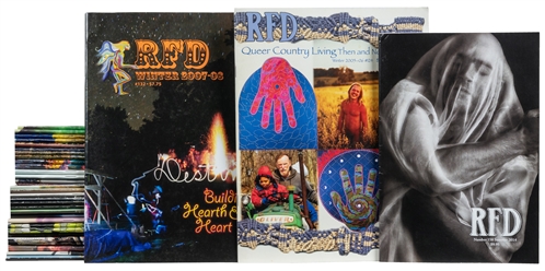  [GAY INTEREST]. Large Group of Nearly 300 Issues of RFD [Re...