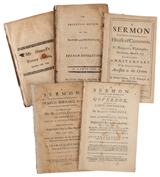  Group of 5 Offprints or Extracts of 18th and 19th Century A...