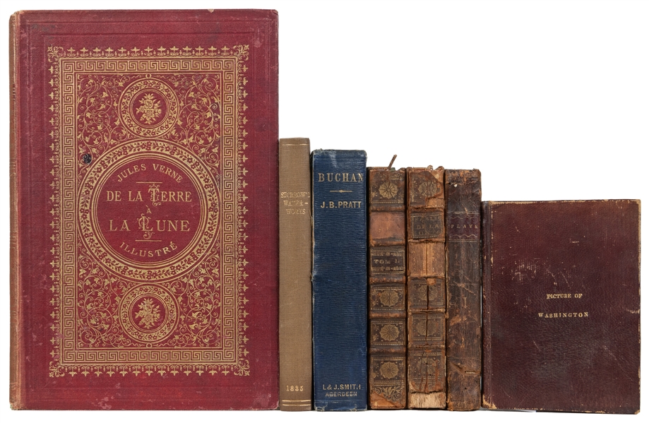  Group of 7 Assorted Books or Other Items. [V.p., 18th – 20t...