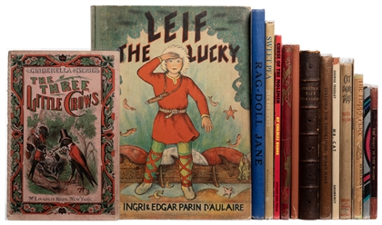  Group of 15 Children's or Illustrated Books. [V.p., 19th – ...