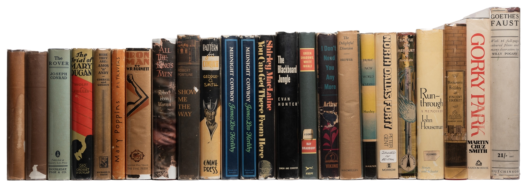  Group of Nearly 41 Titles of Modern Titles in Dust Jackets....