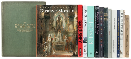  Group of Nearly 35 Illustrated Books or Art Reference Books...