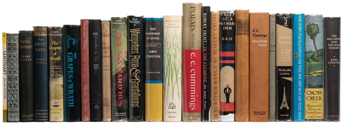  Group of Over 50 Modern Literature Books. [V.p., 20th centu...