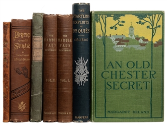  Group of Six First or Early American Editions in Seven Volu...