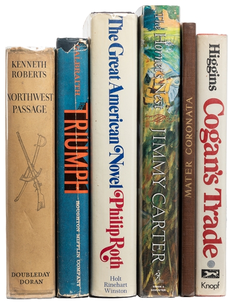  Group of Six First Trade Editions, All Signed or Inscribed....