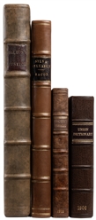  Group of Four Early Editions of Early Printed Works, All Bo...