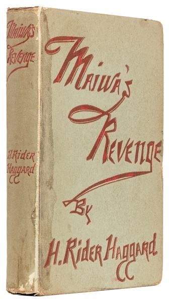  HAGGARD, H. Rider (1856-1925). Maiwas Revenge; or, The War...