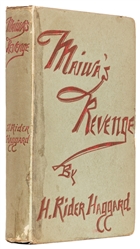  HAGGARD, H. Rider (1856-1925). Maiwa's Revenge; or, The War...