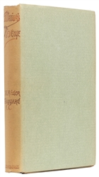  HAGGARD, H. Rider (1856-1925). Maiwa's Revenge; or, The War...
