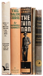  HAMMETT, Dashiell (1894-1961). Group of 5 Later Editions or...