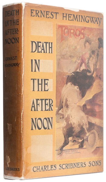  HEMINGWAY, Ernest (1899-1961). Death in the Afternoon. New ...