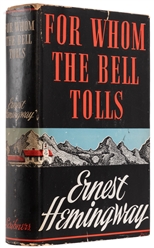 HEMINGWAY, Ernest (1899-1961). For Whom the Bell Tolls. New...