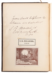  [HOLABIRD, General Samuel B. (1826-1907), his copy]. [FITZG...