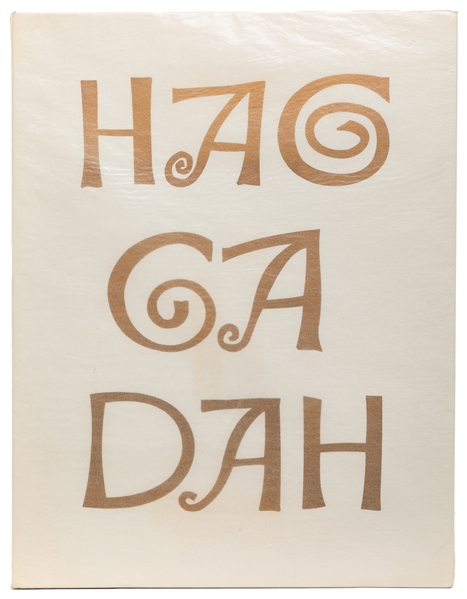  [JUDAICA]. [SHAHN, Ben (1898-1969), illustrator]. Haggadah ...