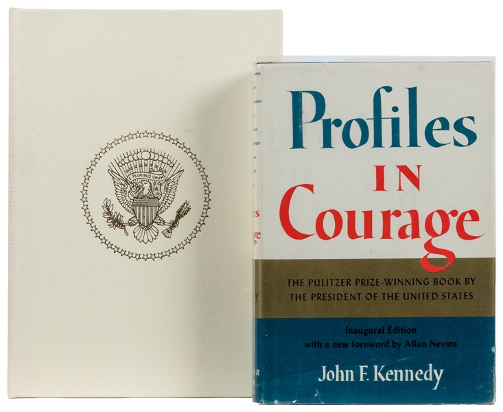  KENNEDY, John F. (1917-1963). Pair of Books Inscribed by Ke...