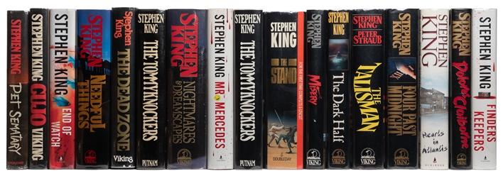  KING, Stephen (b. 1947). Group of 21 First Trade Editions. ...